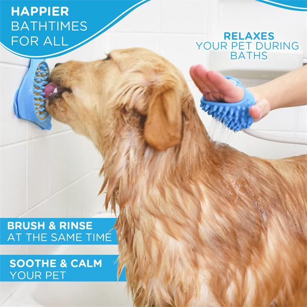 کتے کے غسل کا برش (4)