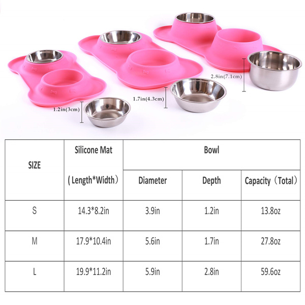 Pet Dog Bowls (8)